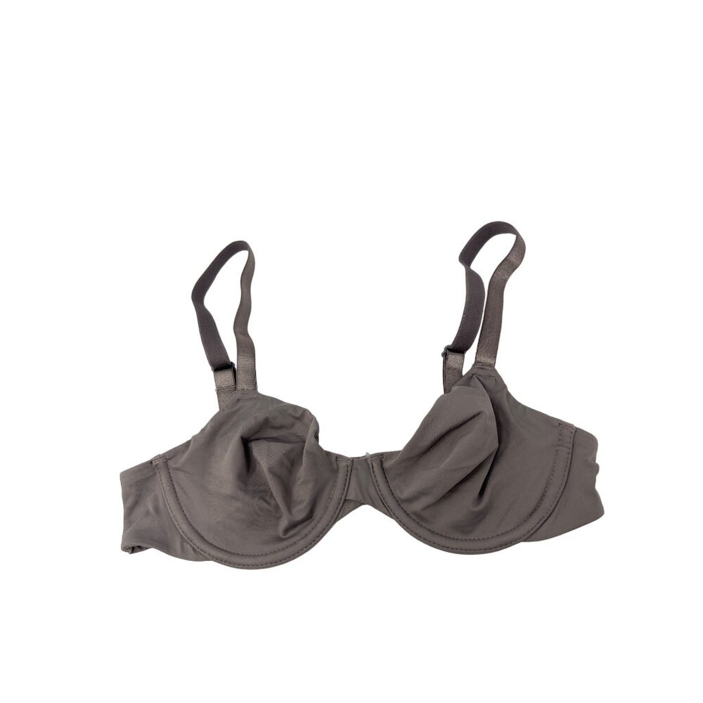 Auden Demi Coverage Unlined Bra Size 32A Underwire Rocket City Gray NEW